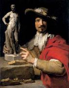 Charles le Brun Portrat des Bildhauers Nicolas le Brun oil painting reproduction